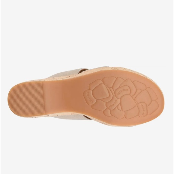 Kork Ease Menzie gold metallic platform sandals cork slides - Picture 8 of 14